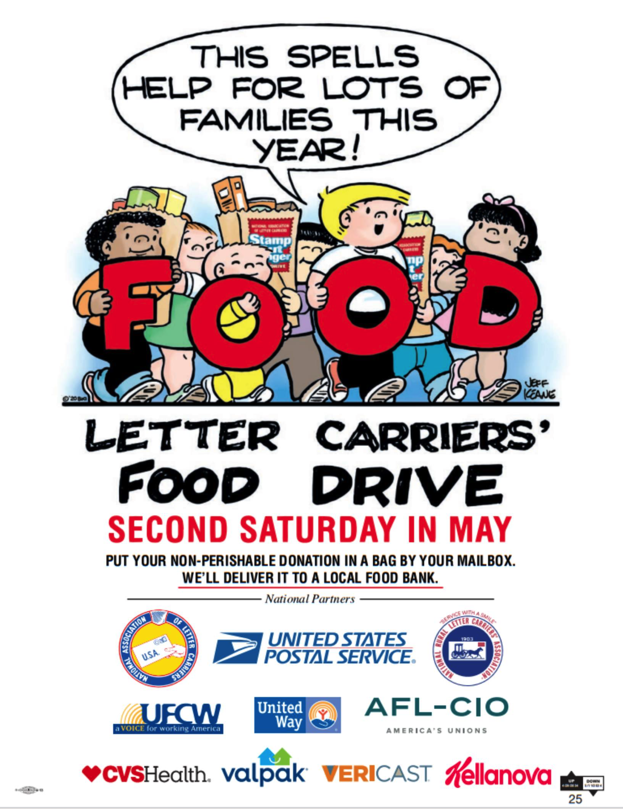 Letter Carriers' Food Drive